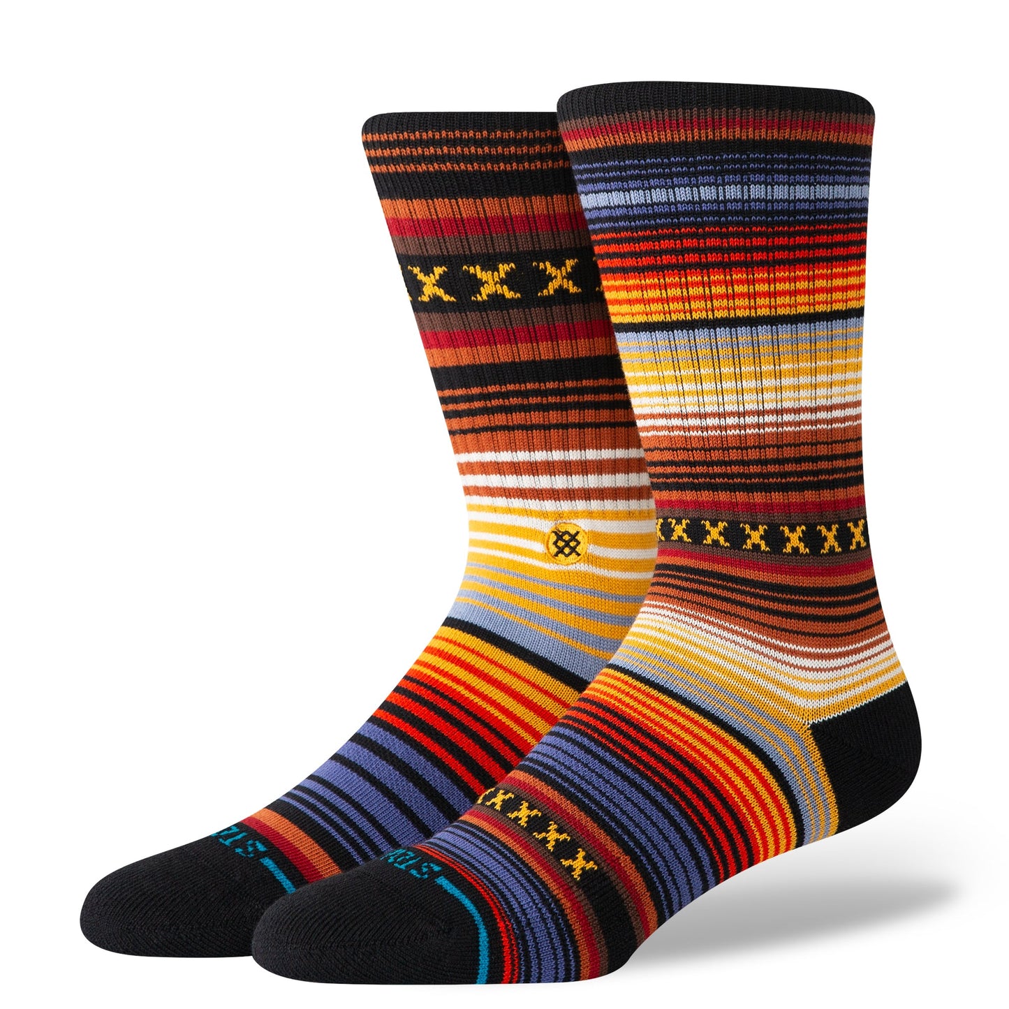 Stance Curren Crew Socken Indigofarben