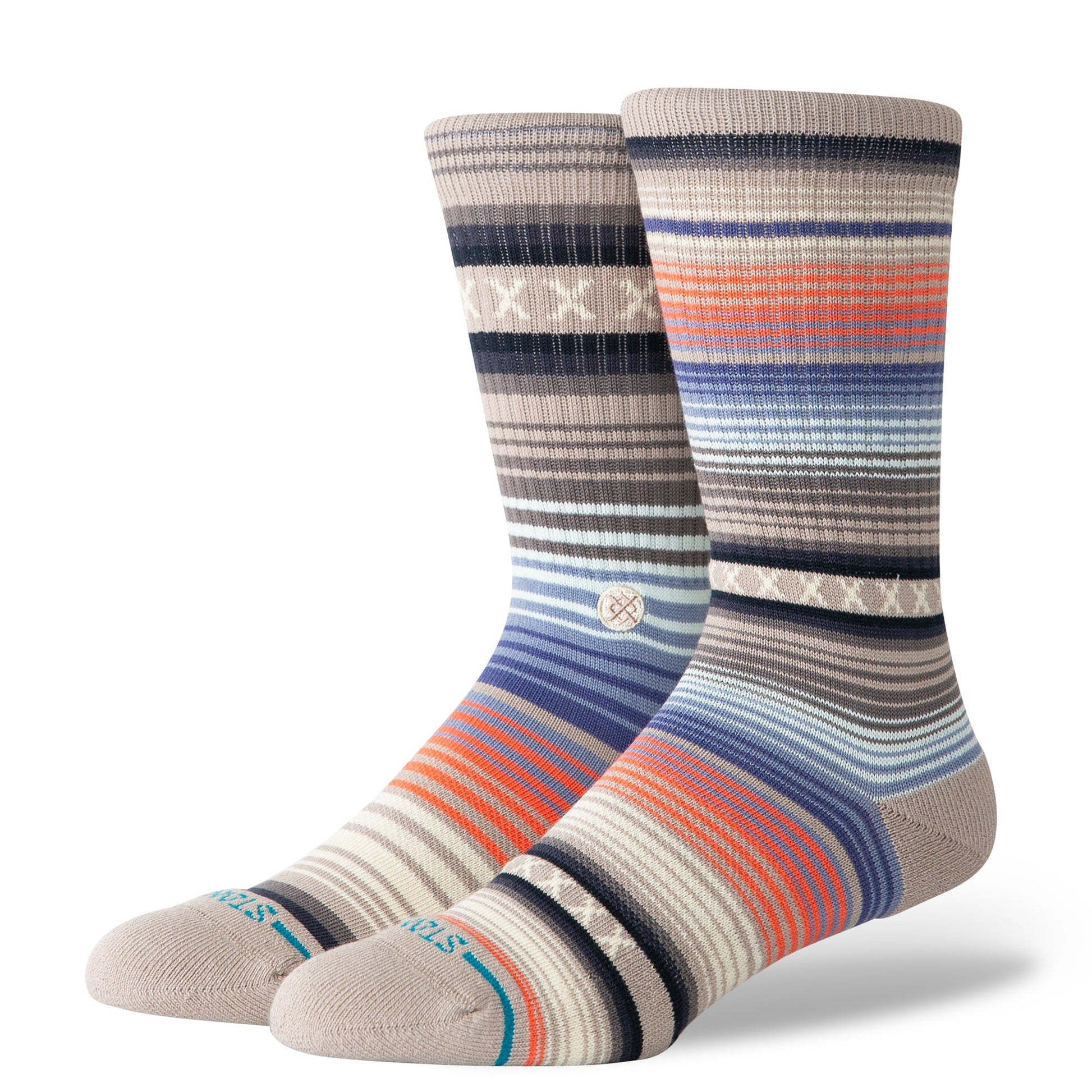 Stance Curren Crew Socken Kordelzug In Grau