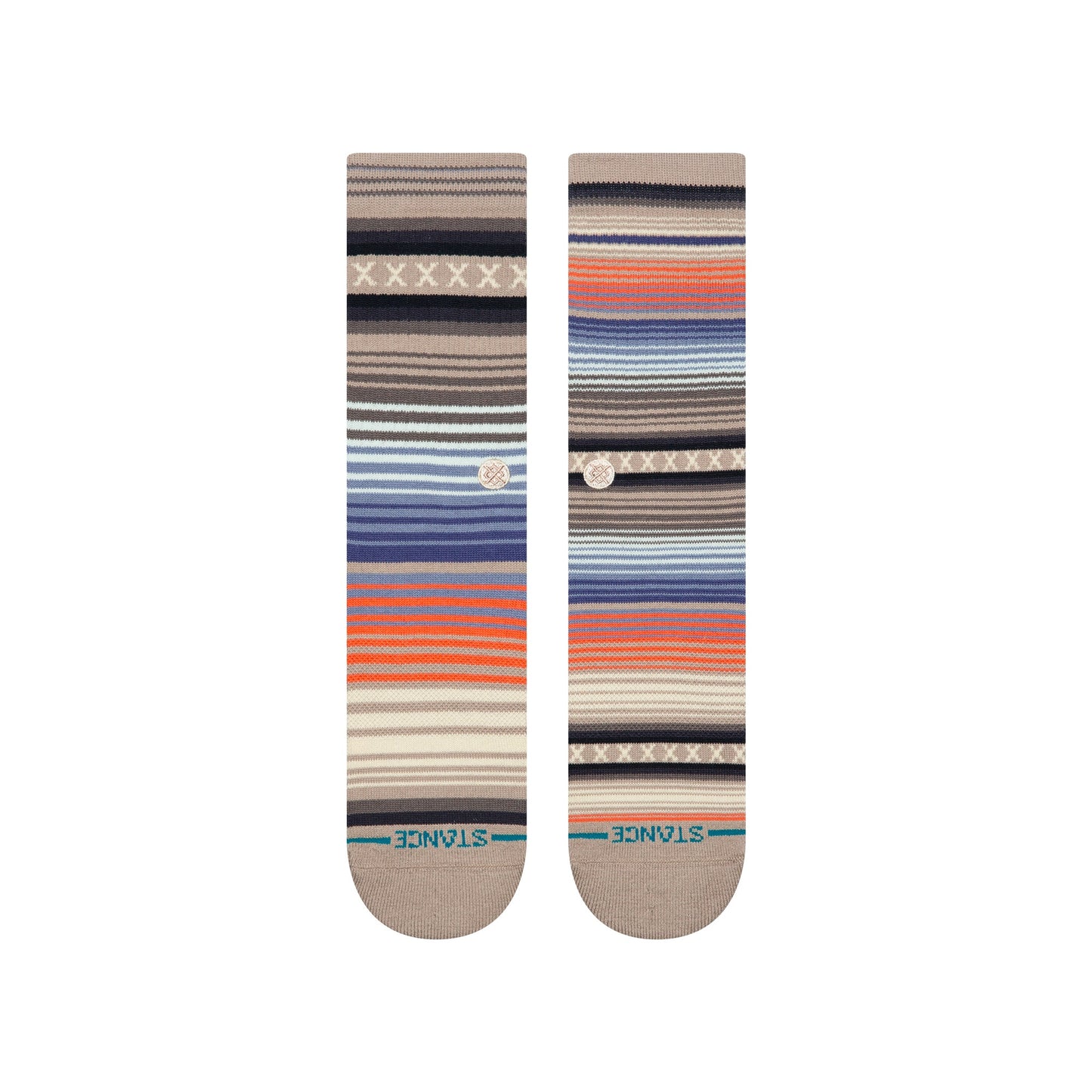 Stance Curren Crew Socken Kordelzug In Grau