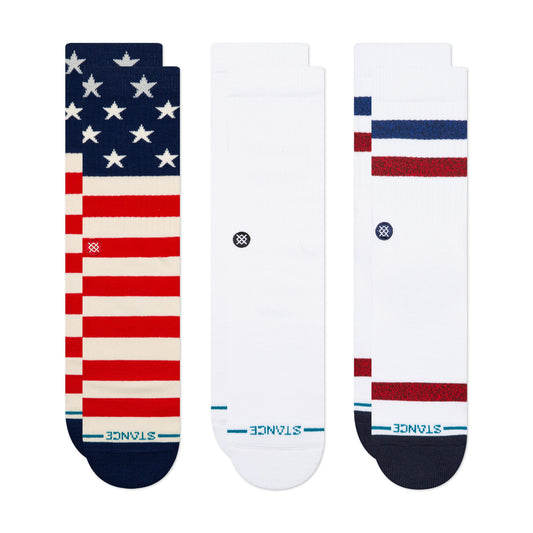 Stance The Americana Crew Socken 3Er Pack