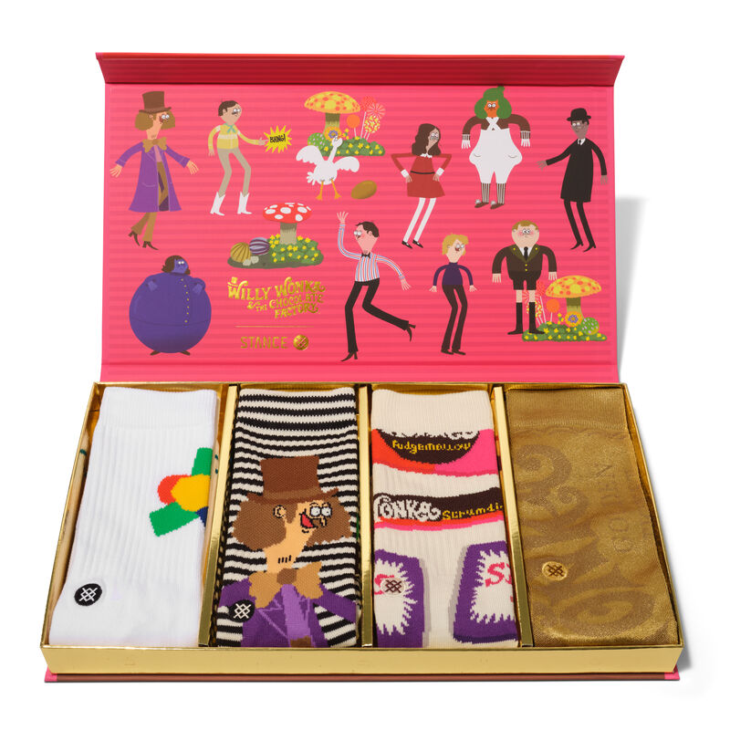Stance WIlly Wonka Box Set Crew Socken Bunt