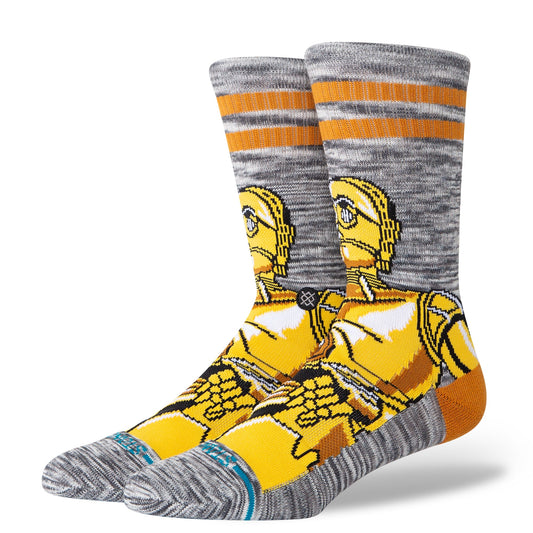 Stance C3Po Crew Socken Gold