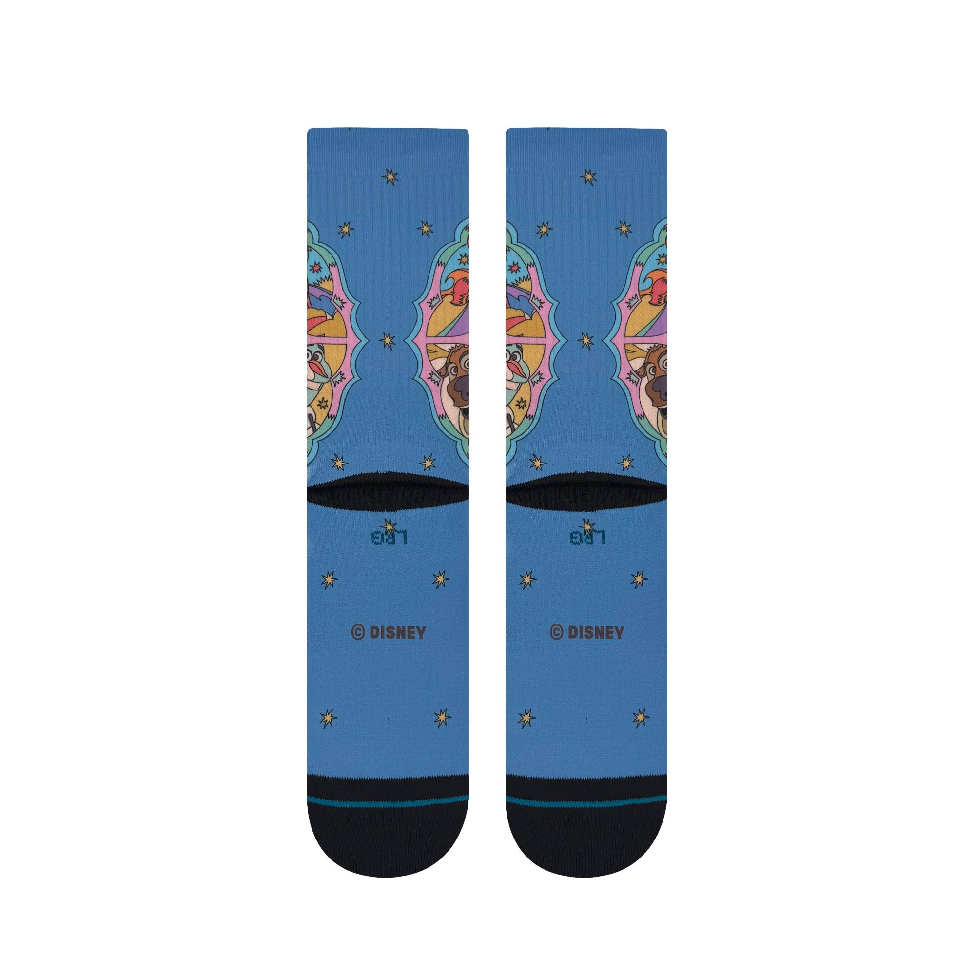 Stance Elsa Kaleidoscope Crew Sock Ice Blue