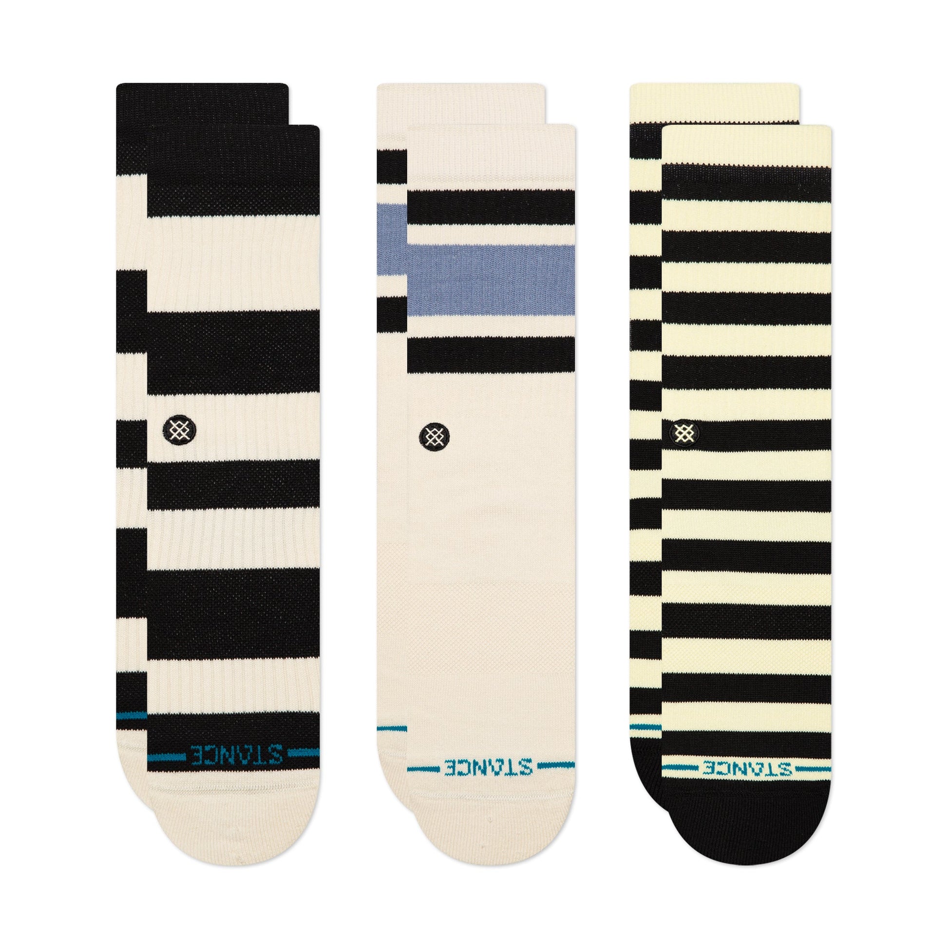 Stance Fred Crew Crew Socken 3er Pack Bunt