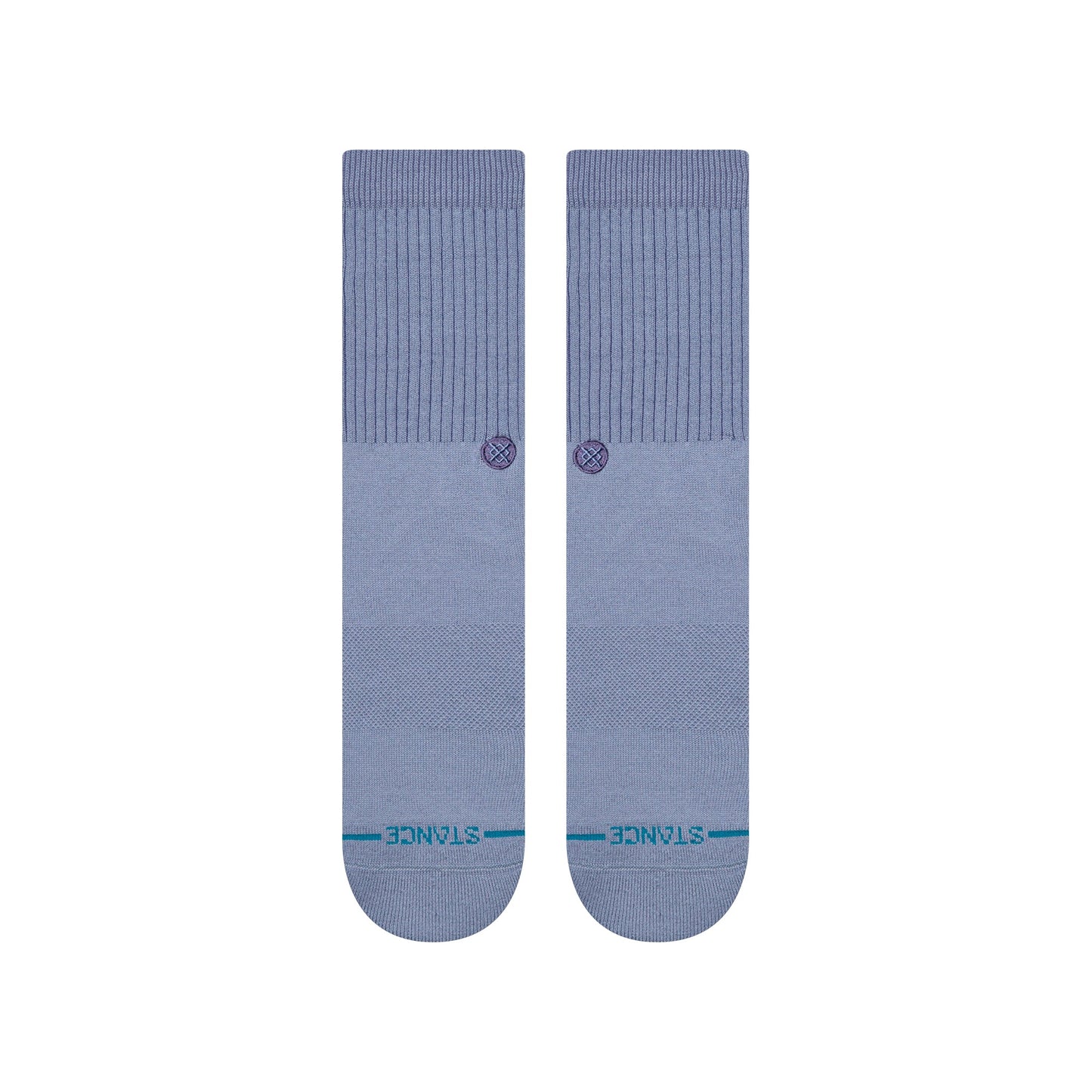 Stance Icon Pop Crew Socken Stone Blue