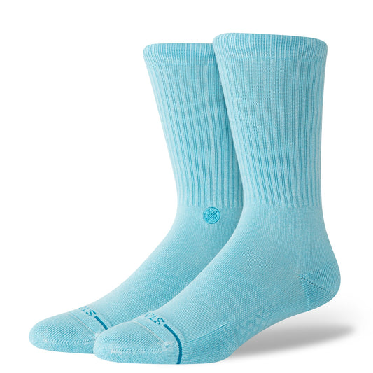 Icon Dyed Crew Socken Electric Blue