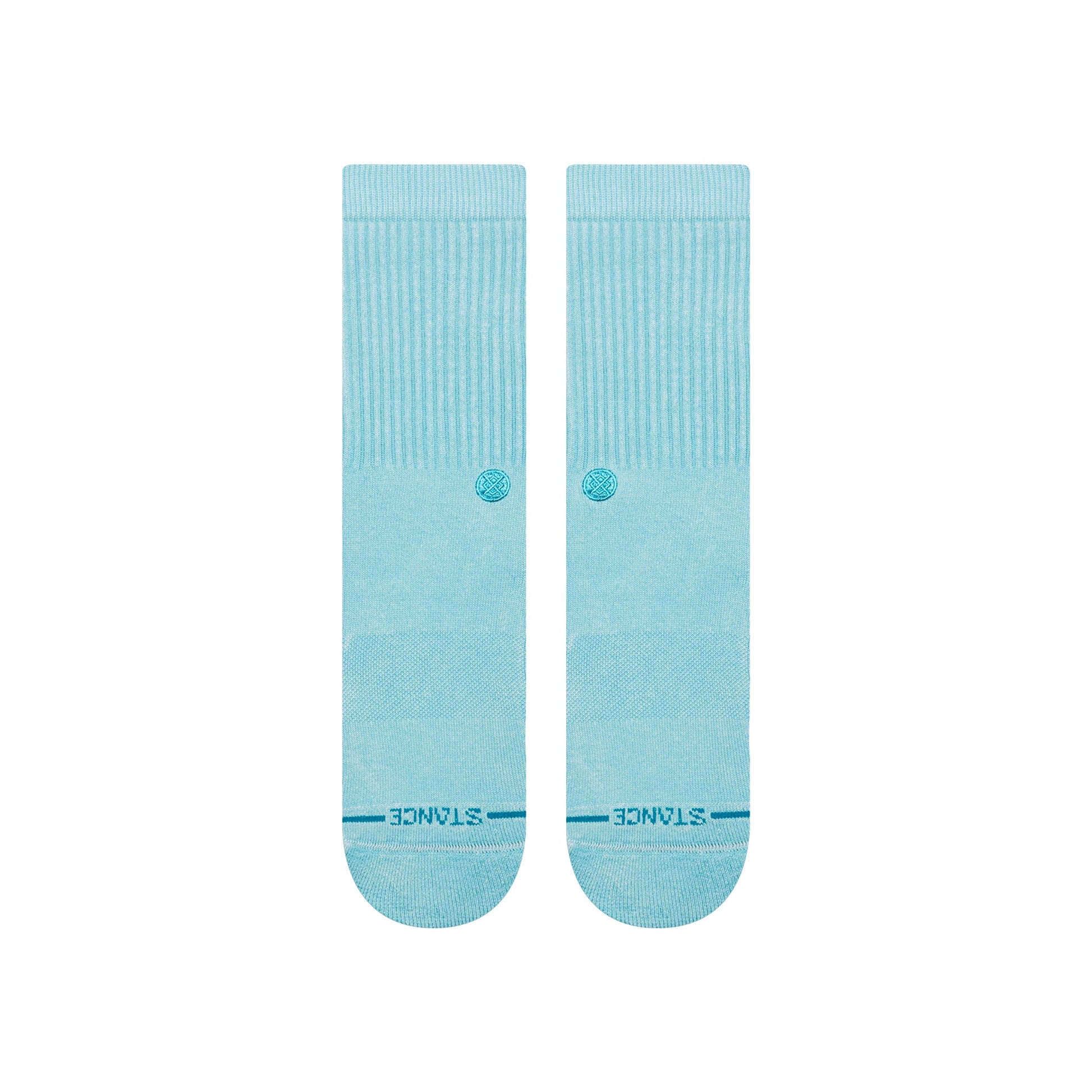 Icon Dyed Crew Socken Electric Blue