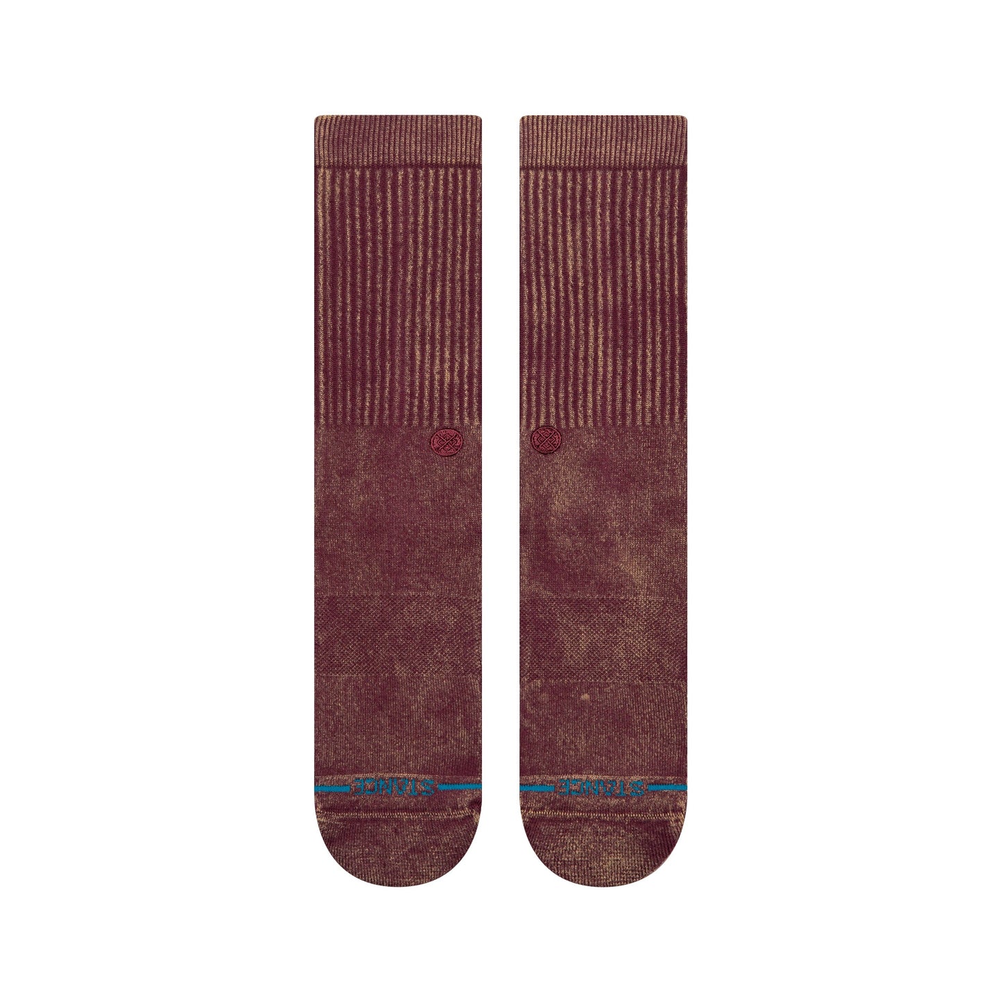 Stance Icon Dyed Crew Socken Feige 