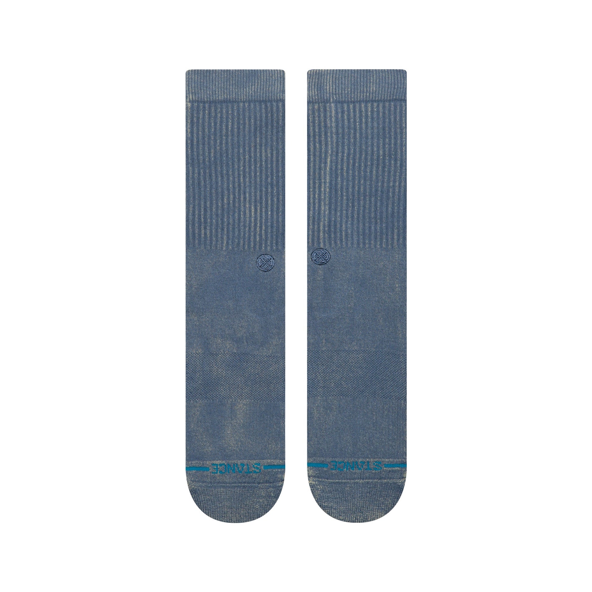 Stance Icon Dyed Crew Socken Sea Blue 