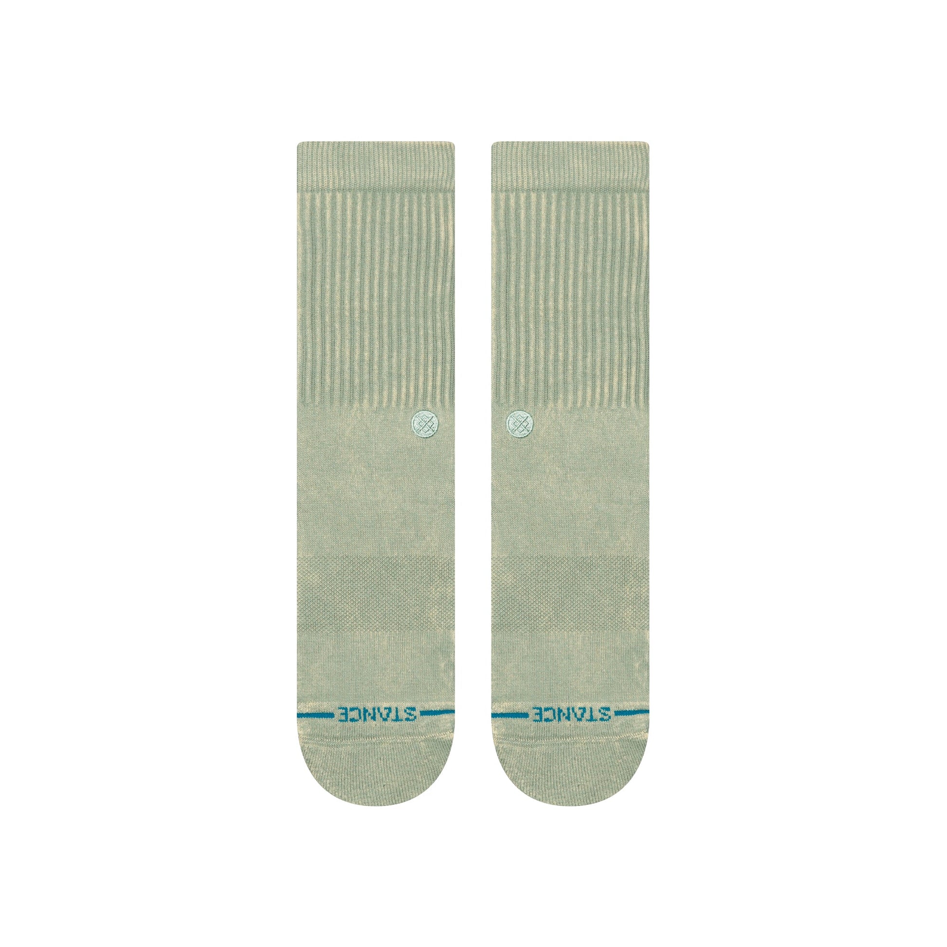 Stance Icon Dyed Crew Socken Meeresgrün