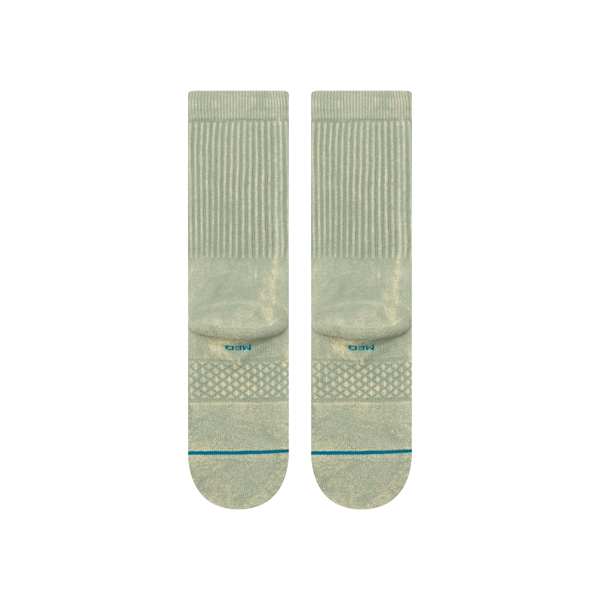 Stance Icon Dyed Crew Socken Meeresgrün