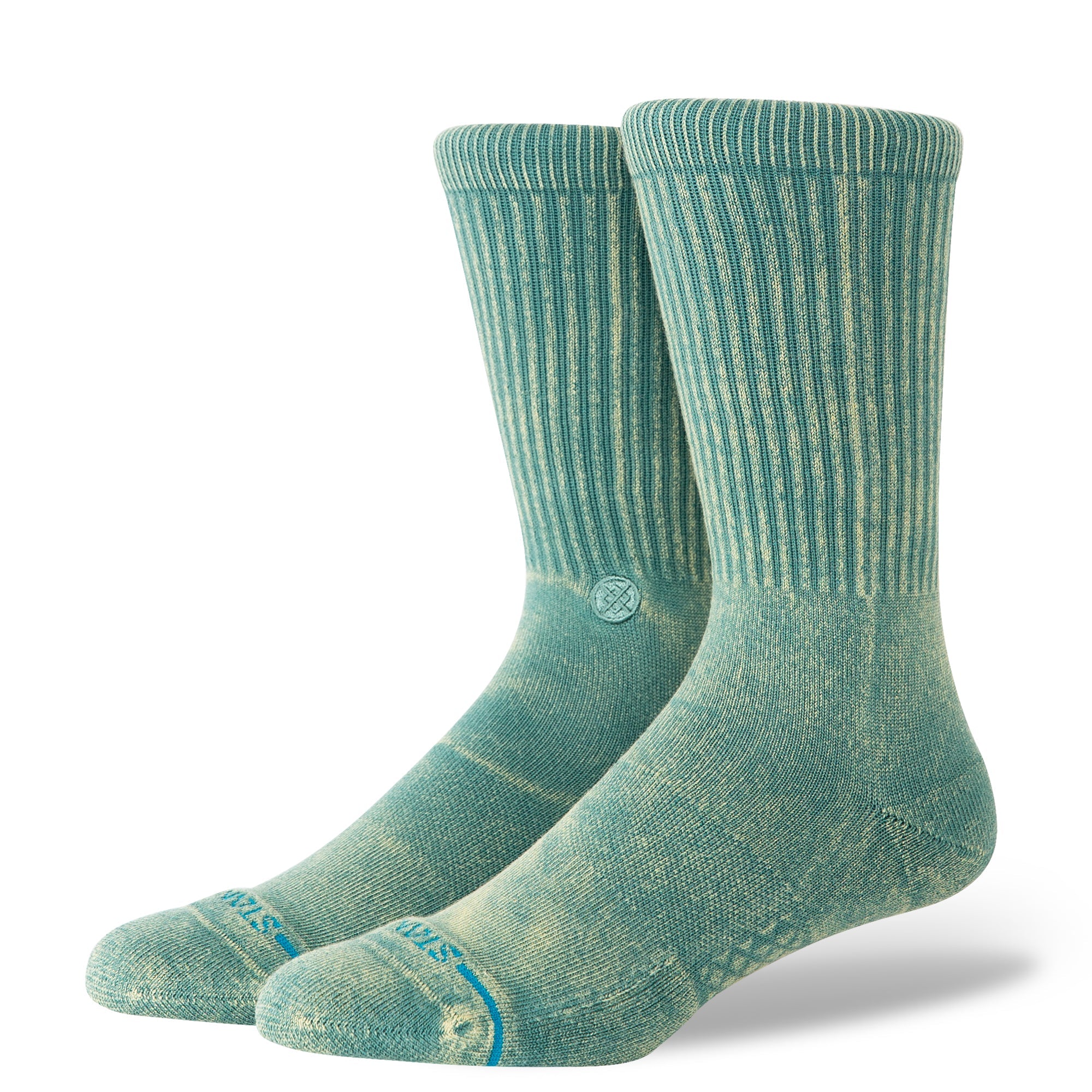 Stance Icon Dyed Crew Sock - Teal