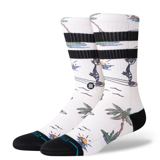 Stance Kool Katz Surf Crew Socken Canvas