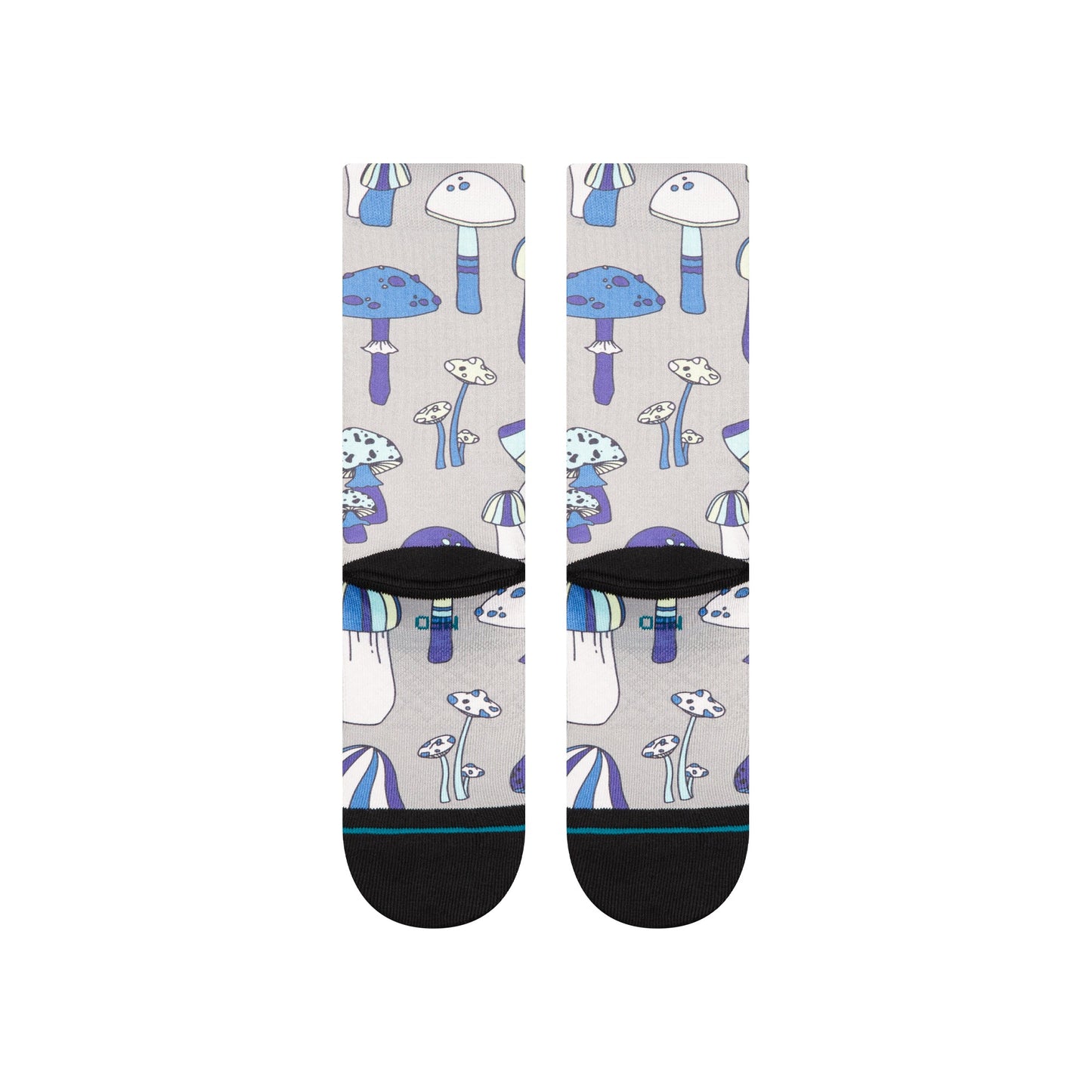 Stance Microbial Crew Socken Kordelzug In Grau