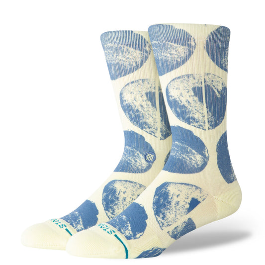 Stance Pop Dot Crew Socken Butter