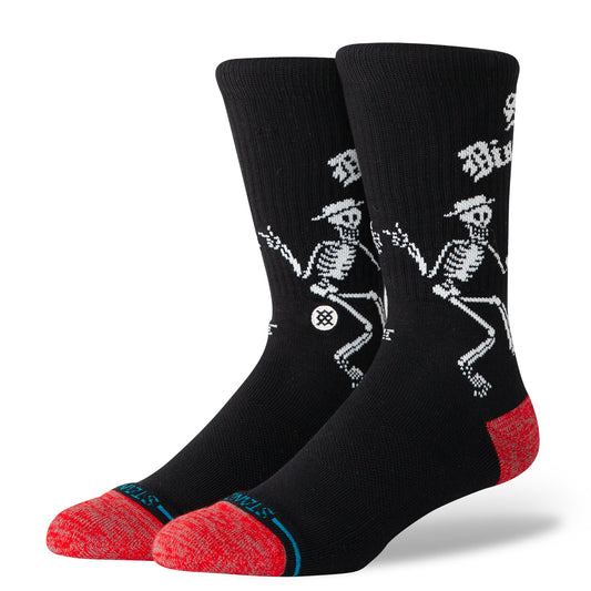 Stance Skelly Dancing Crew Socken Schwarz