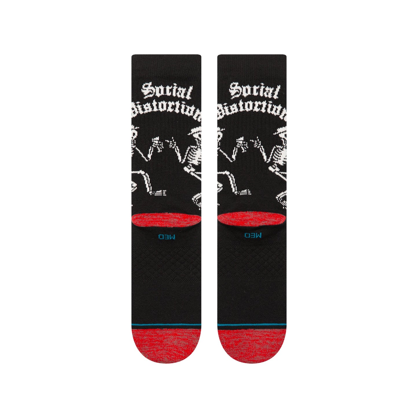 Stance Skelly Dancing Crew Socken Schwarz