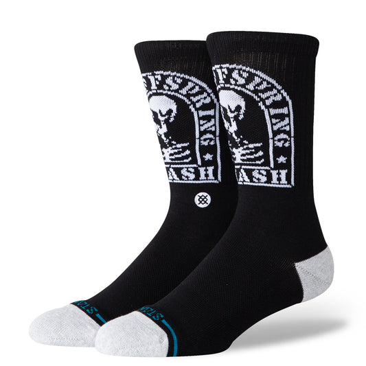 Stance Smashed Crew Socken Schwarz