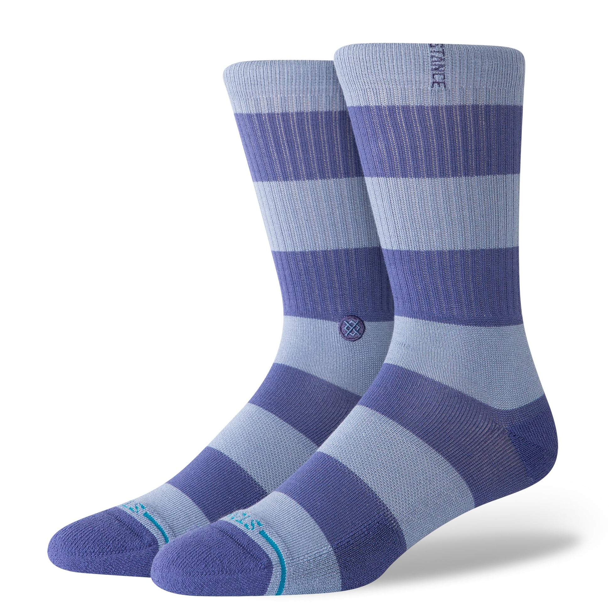 Stance Stacked Up Crew Socken Indigofarben