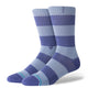 Stance Stacked Up Crew Socken Indigofarben