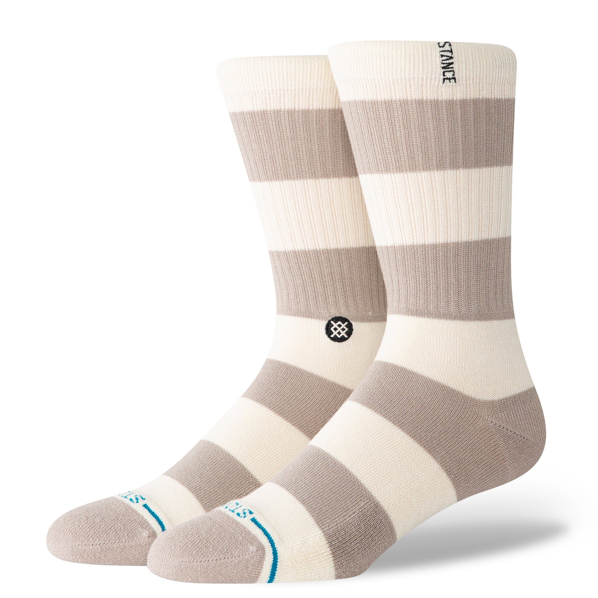 Stance Stacked Up Crew Socken Kordelzug In Grau