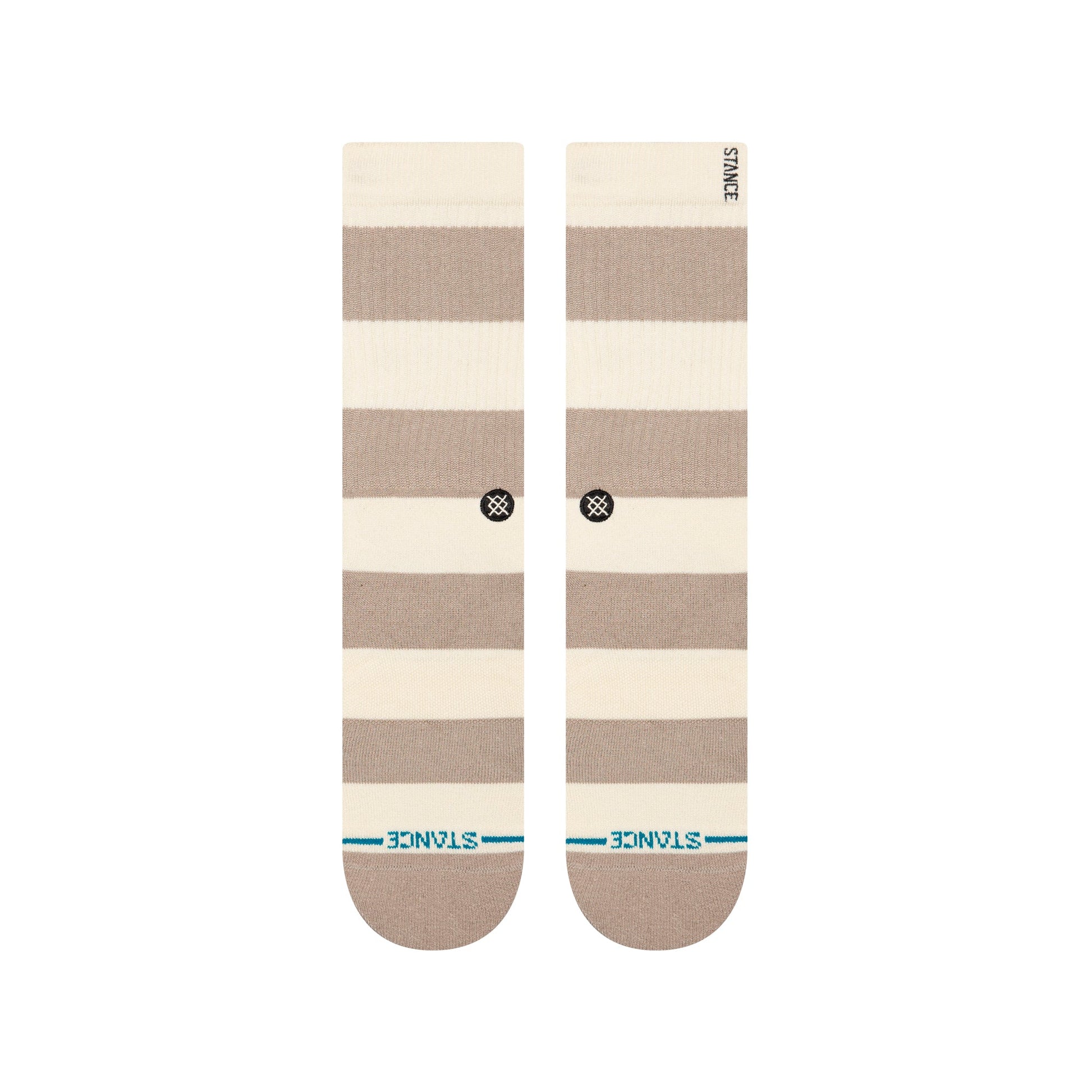 Stance Stacked Up Crew Socken Kordelzug In Grau