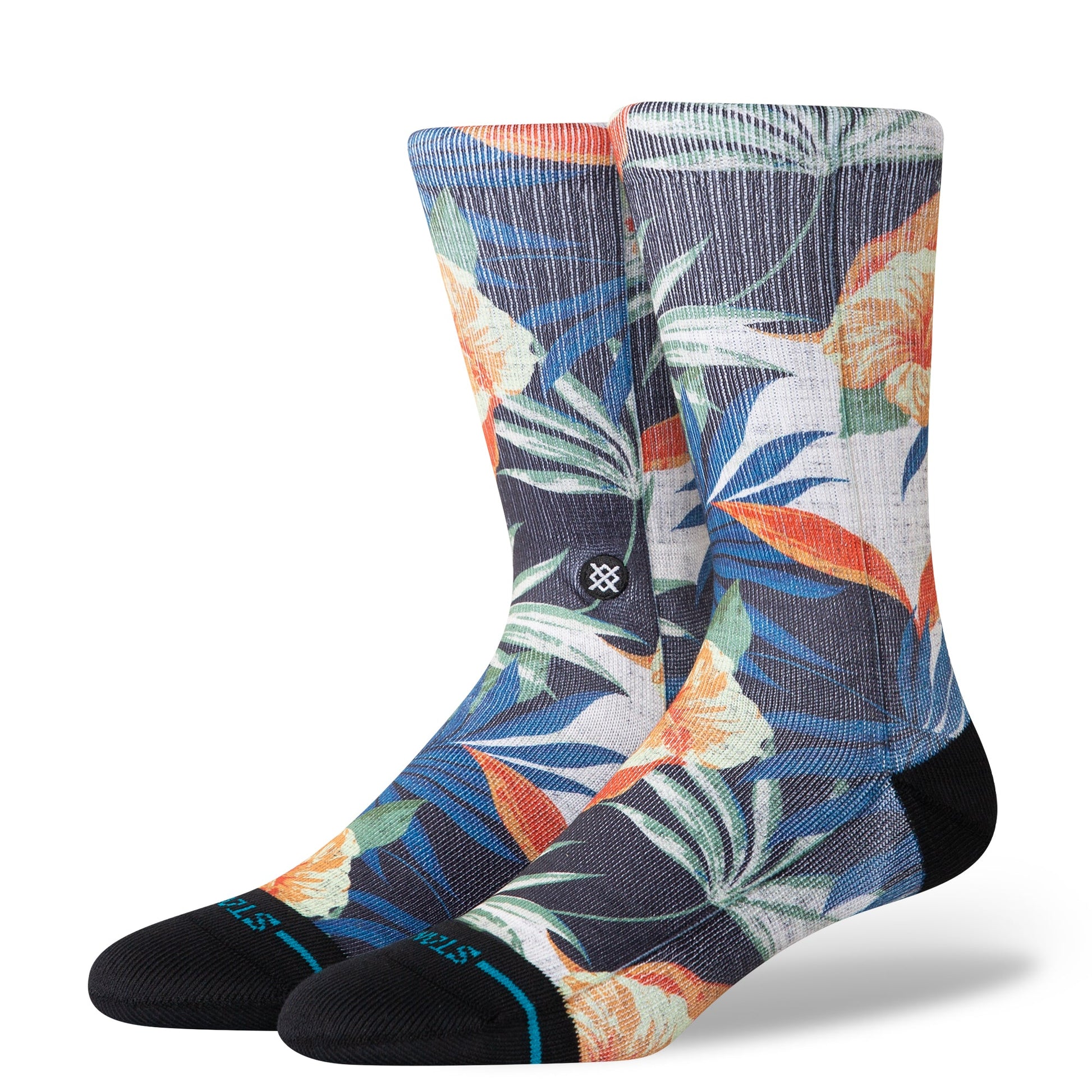 Stance Tiki Tides Crew Socken Schwarz