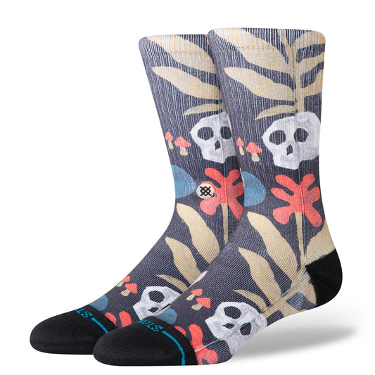 Stance Tropiskull Crew Socken Schwarz