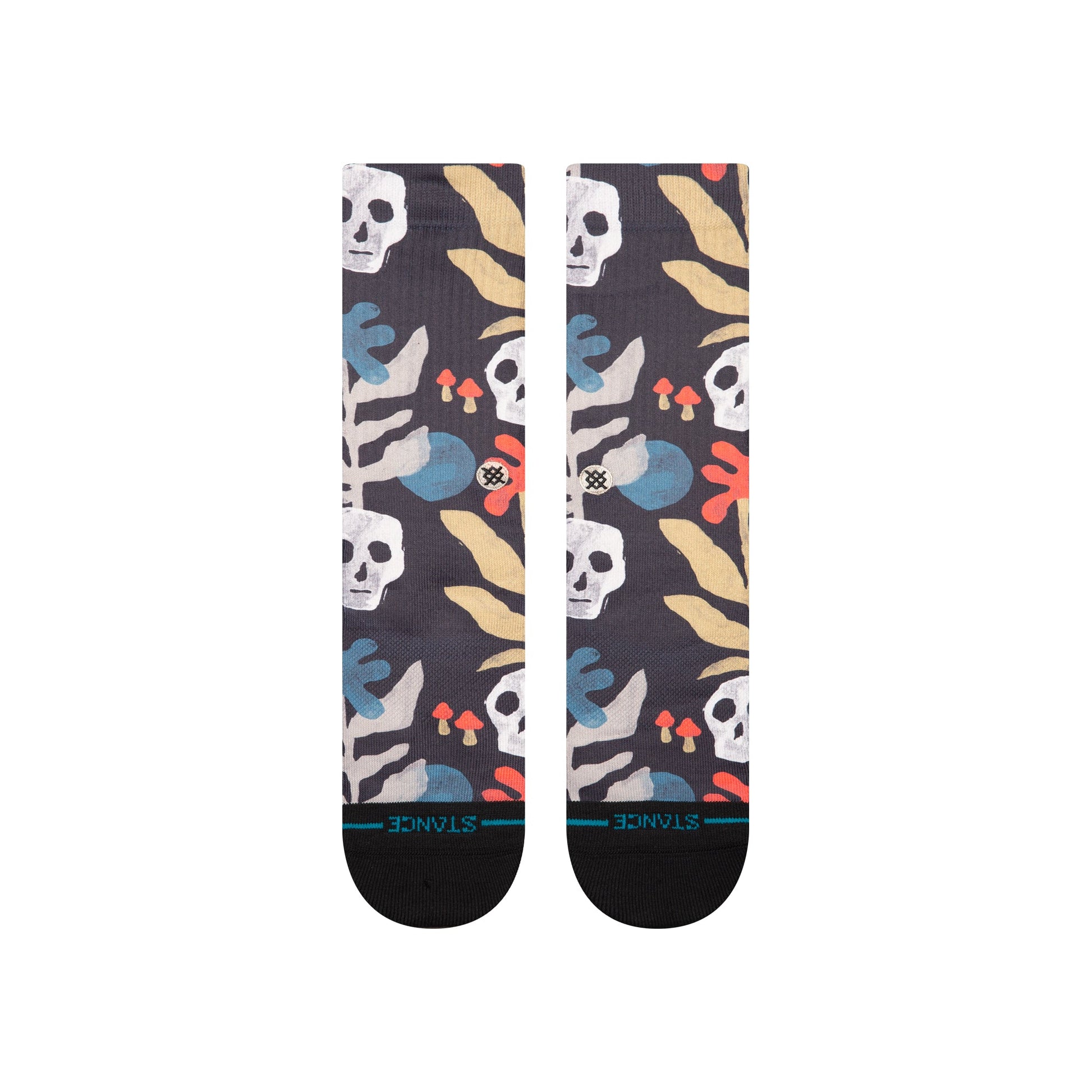 Stance Tropiskull Crew Socken Schwarz