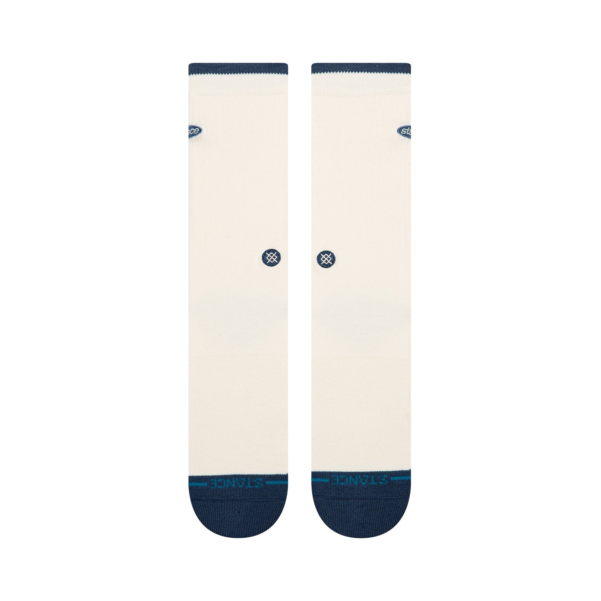 Stance Blurred Crew Sock Canvas