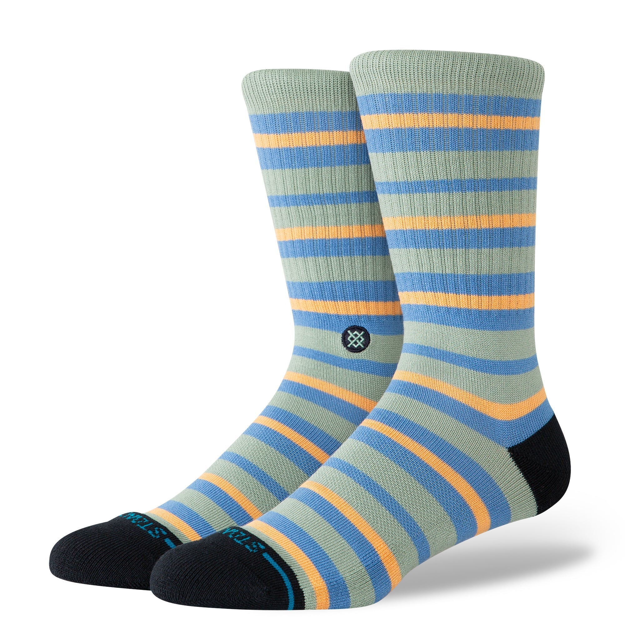 Stance Brett Crew Sock - Light Green