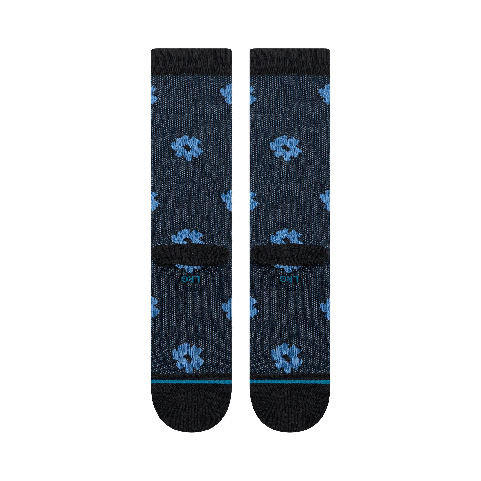 Stance Digital Daisy Crew Sock Black