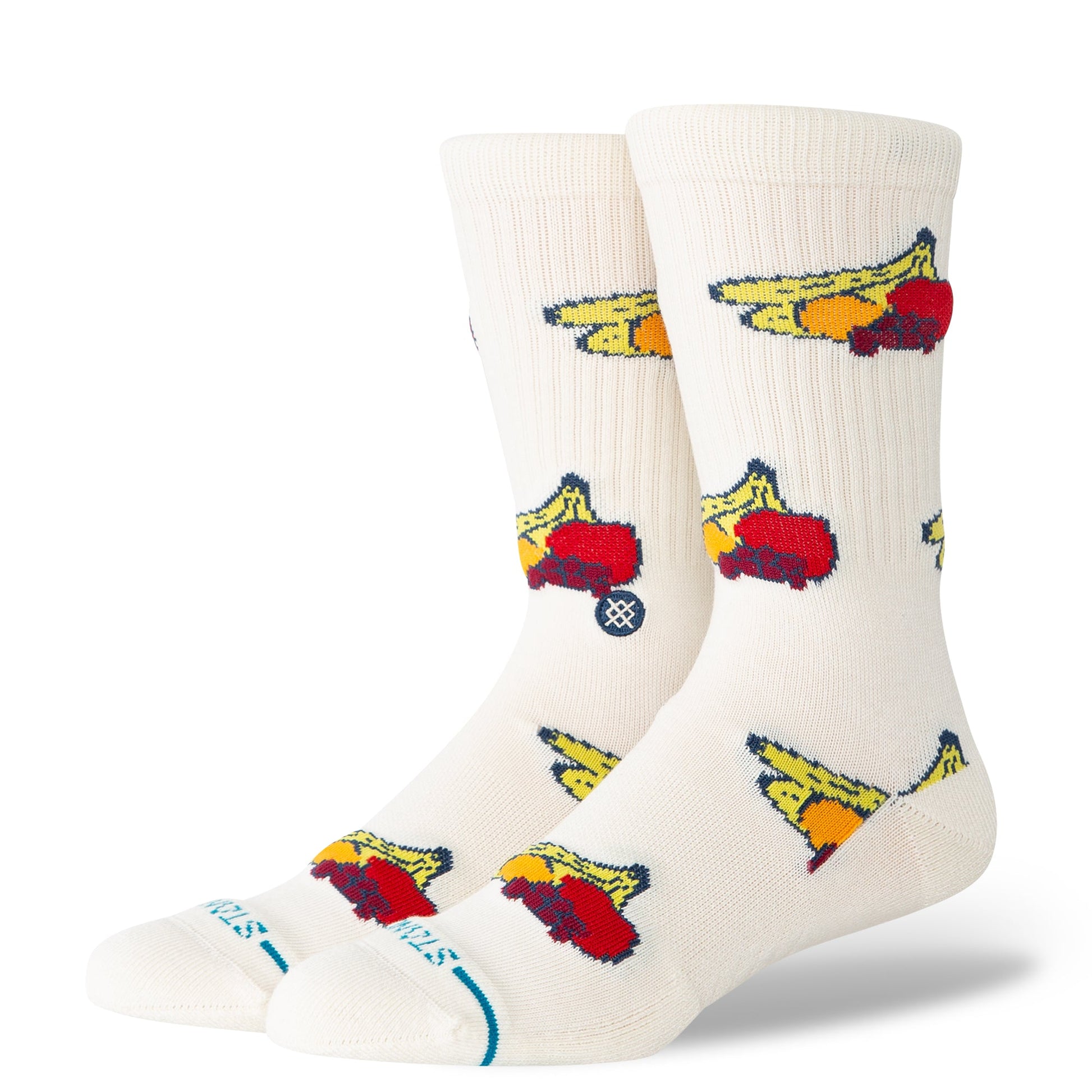 Stance Fruits Crew Sock Canvas
