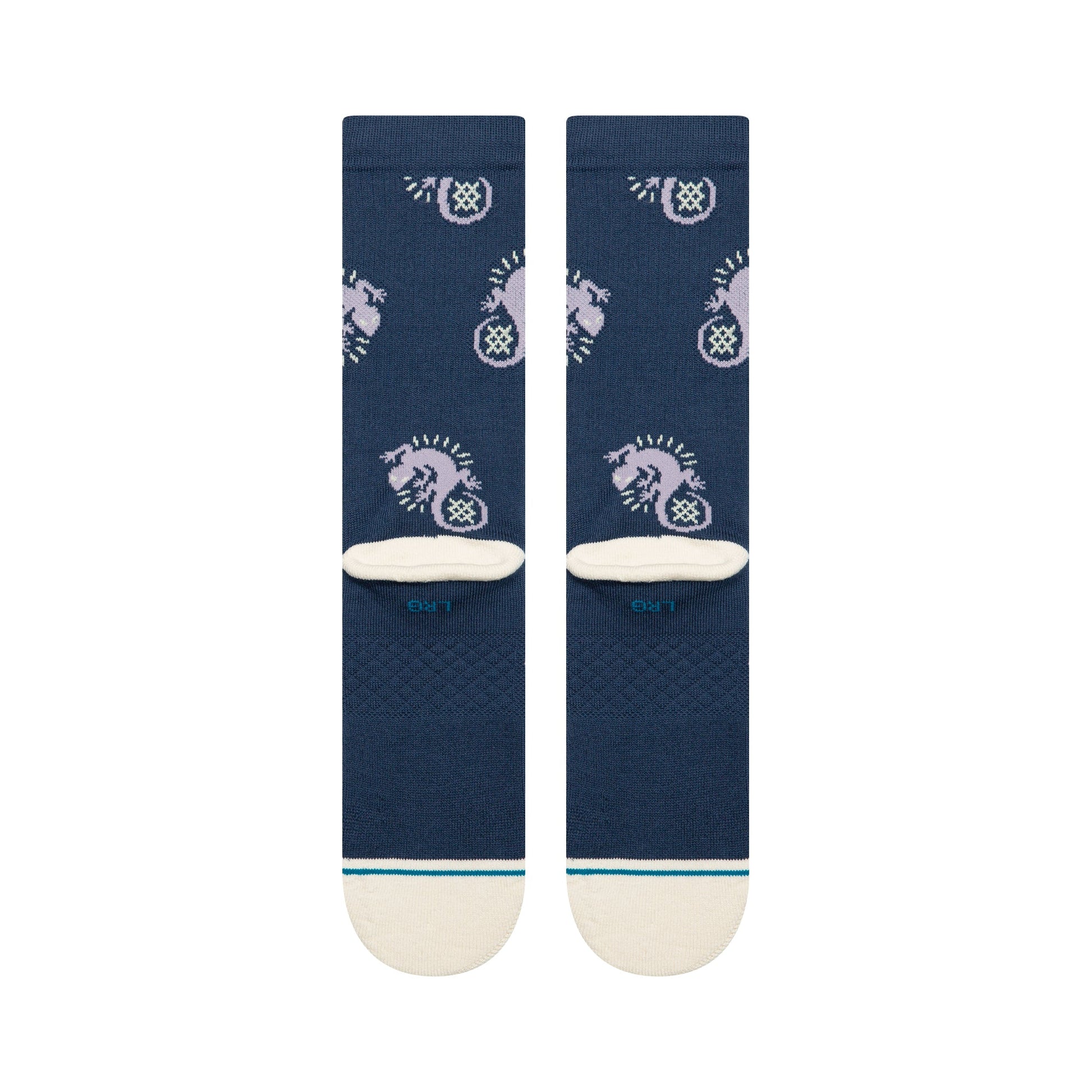Stance Gecko Crew Socken Voilett