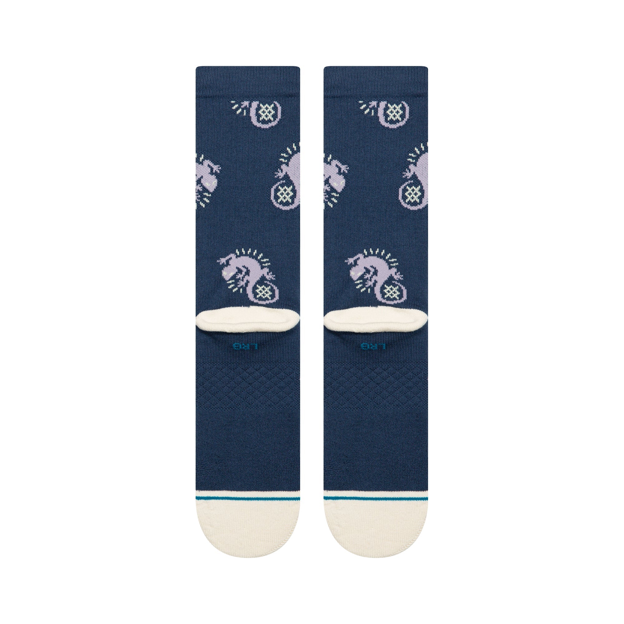 Stance Gecko Crew Sock Purple