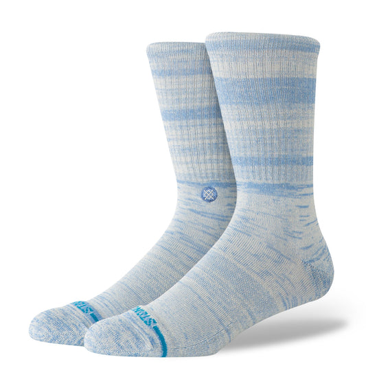 Stance Marled Crew Socken Graublau