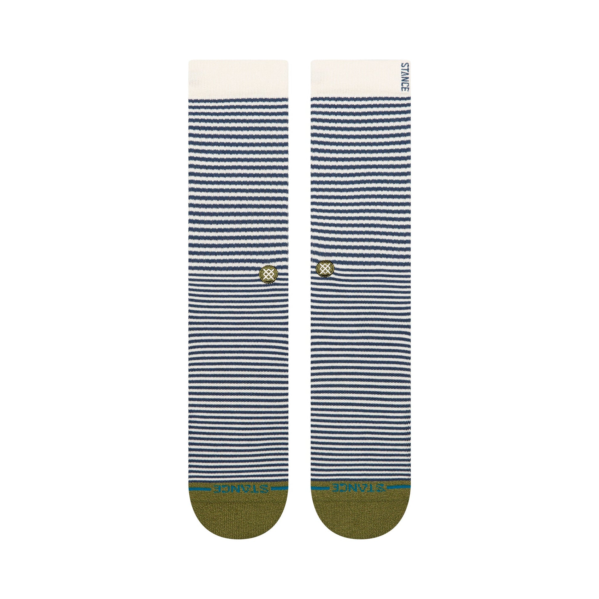 Stance Mini Bar Crew Socken Olivgrün