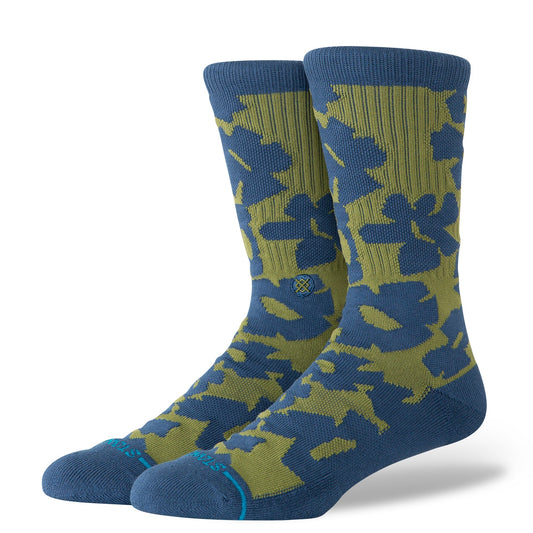 Stance Stomped Crew Socken Olivgrün