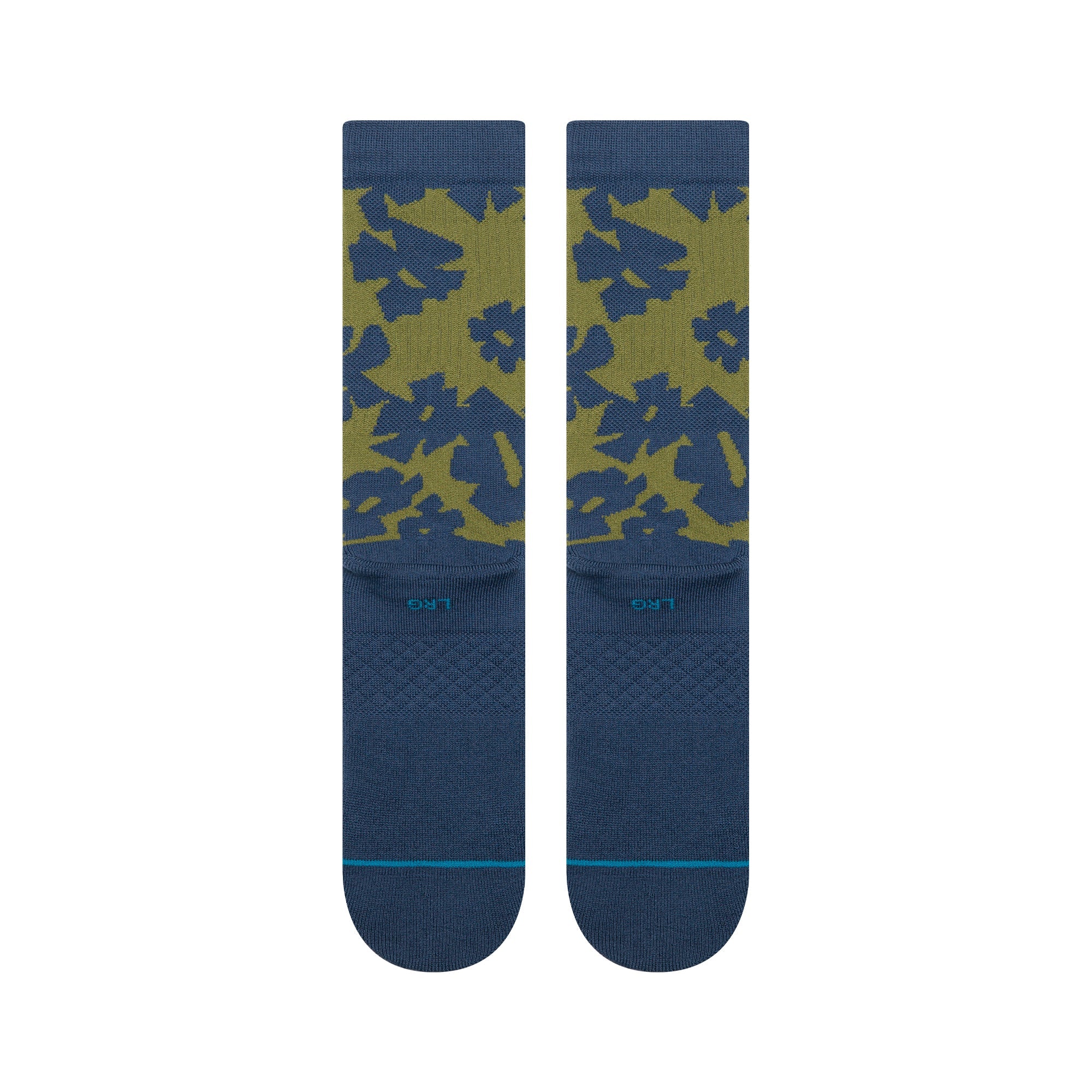 Stance Stomped Crew Sock Olive