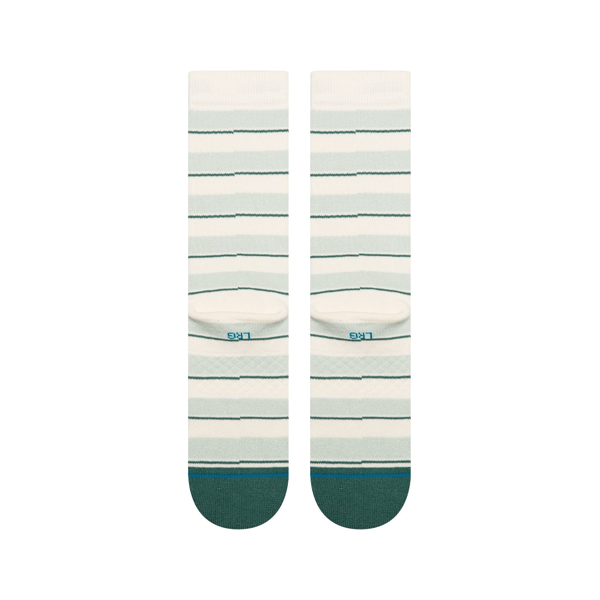 Stance Striped It Crew Sock Teal
