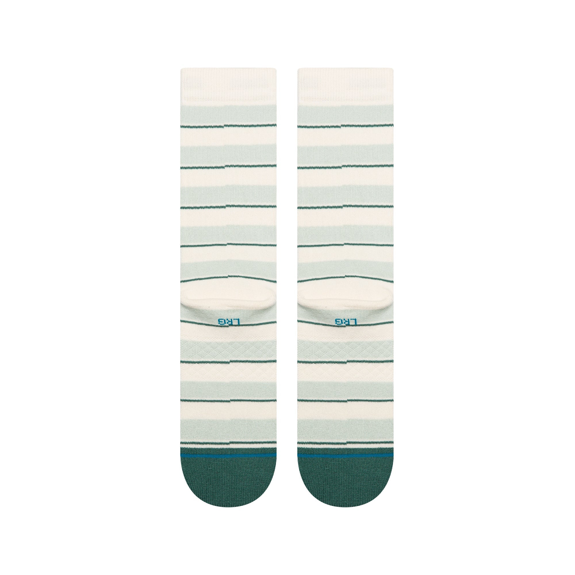 Stance Striped It Crew Sock Teal