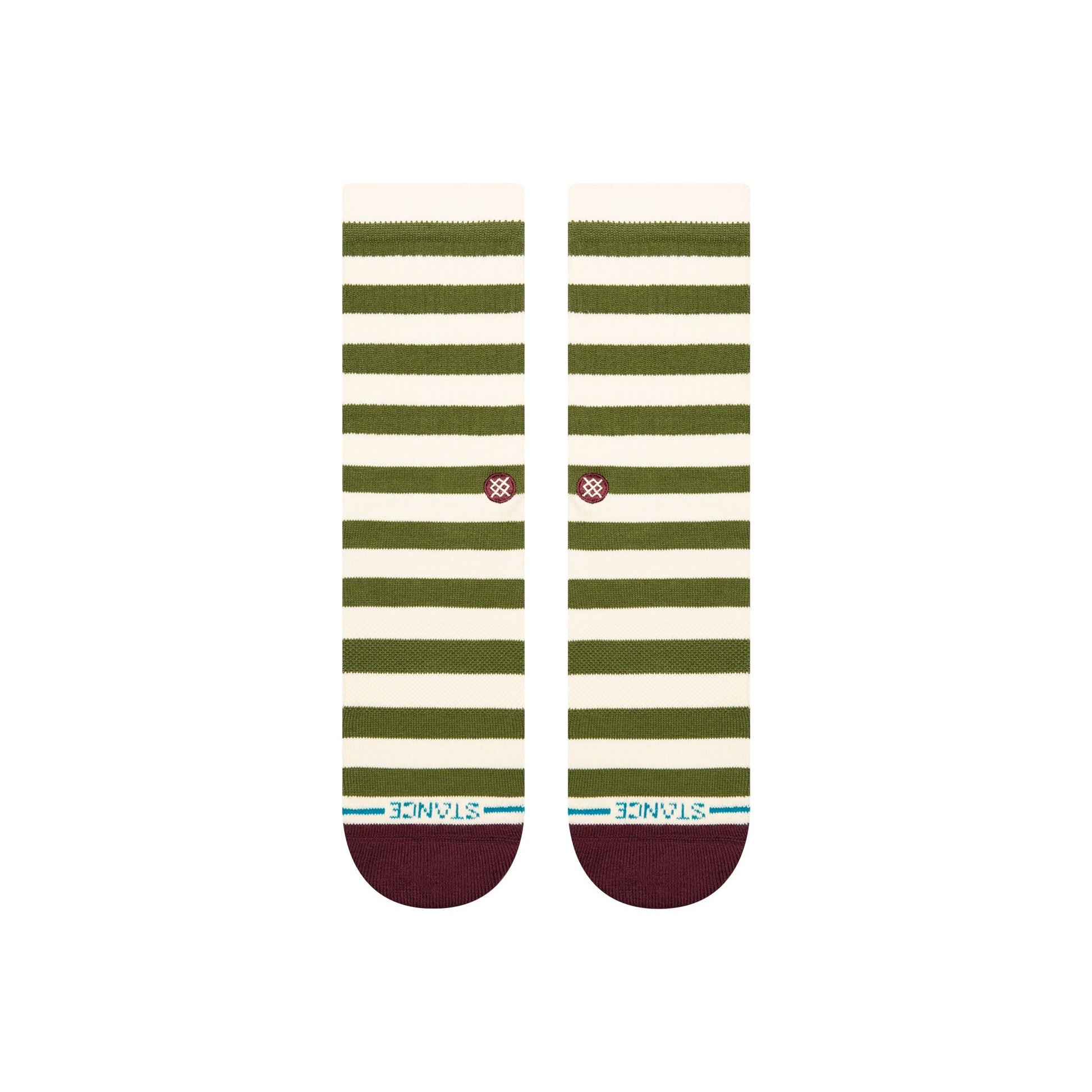 Stance Breton Crew Socken Grün