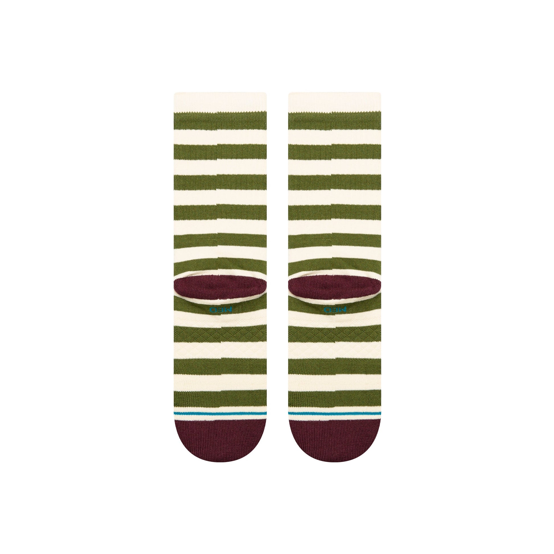 Stance Breton Crew Socken Grün