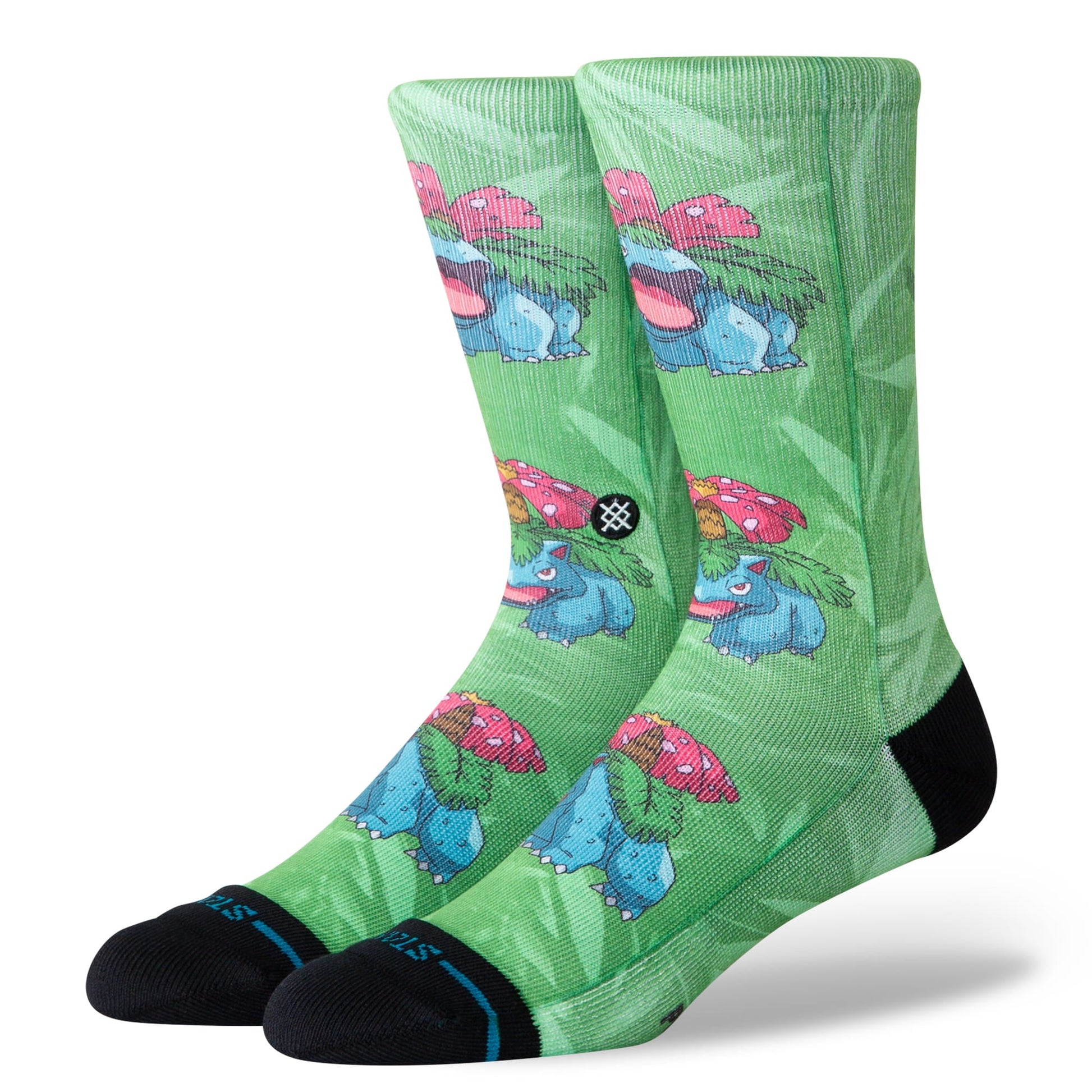 Stance Venusaur Crew Sock Green