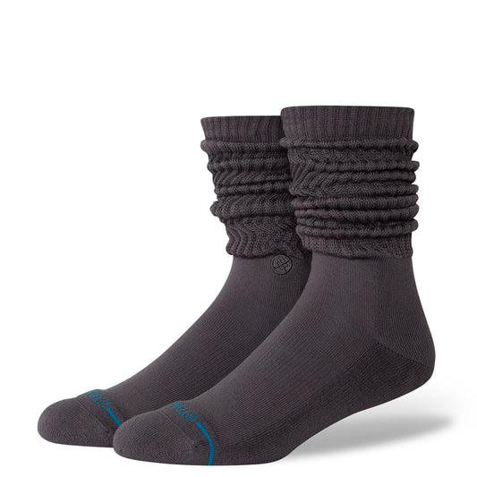 Stance Icon Slouch Crew Socken Anthrazit 