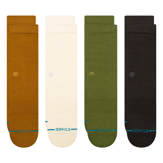 Stance Icon Crew Socken 4er Pack Gold