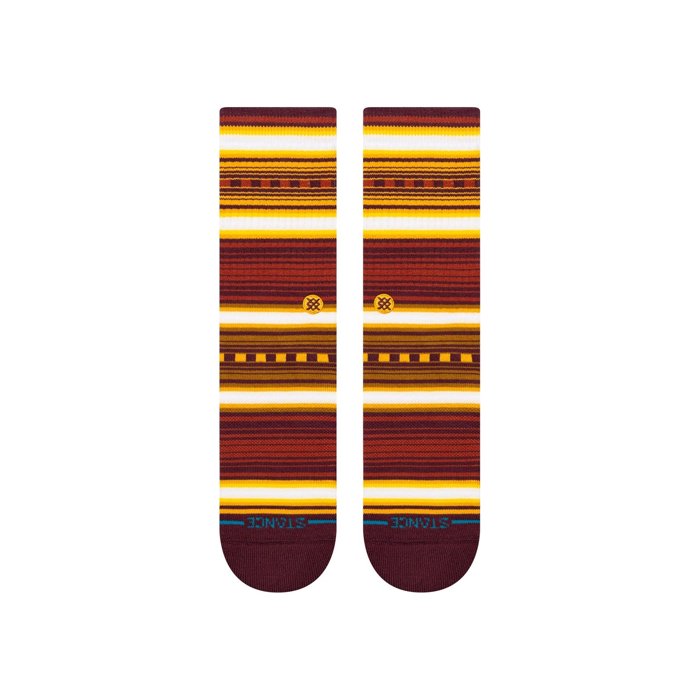 Stance Windy Pine Crew Socken Rostrot