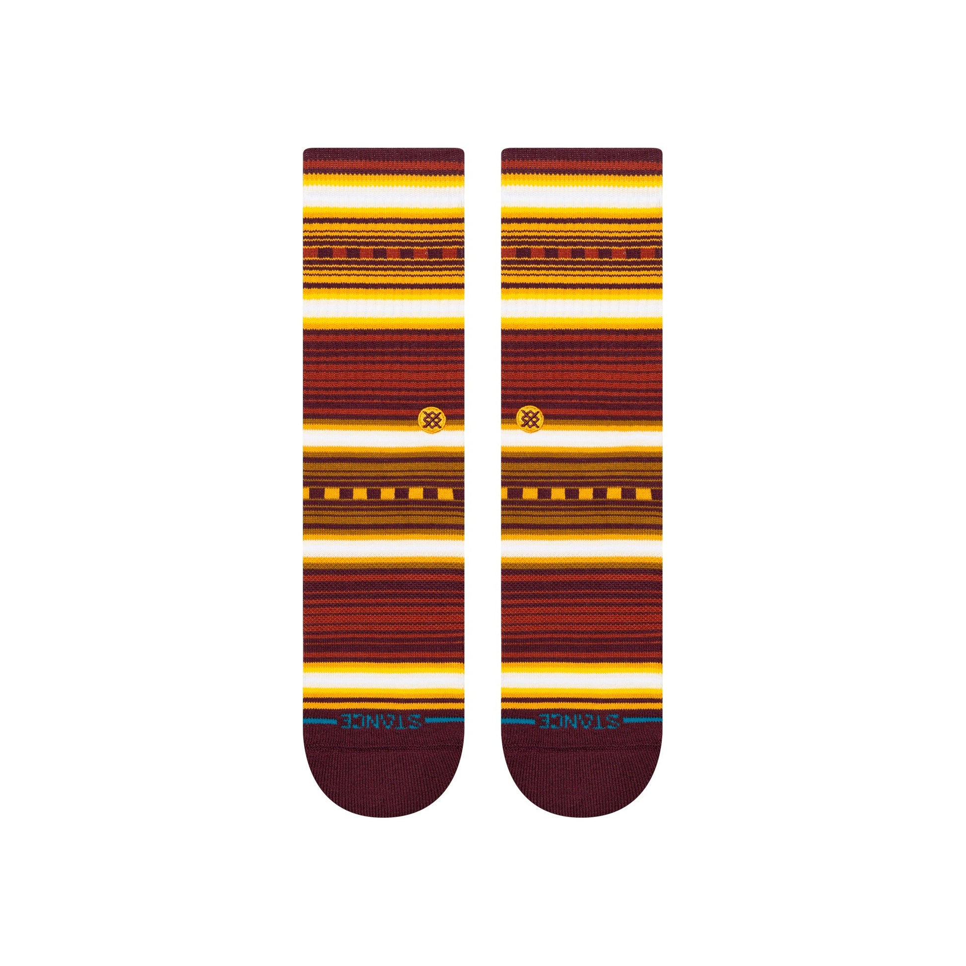 Stance Windy Pine Crew Socken Rostrot