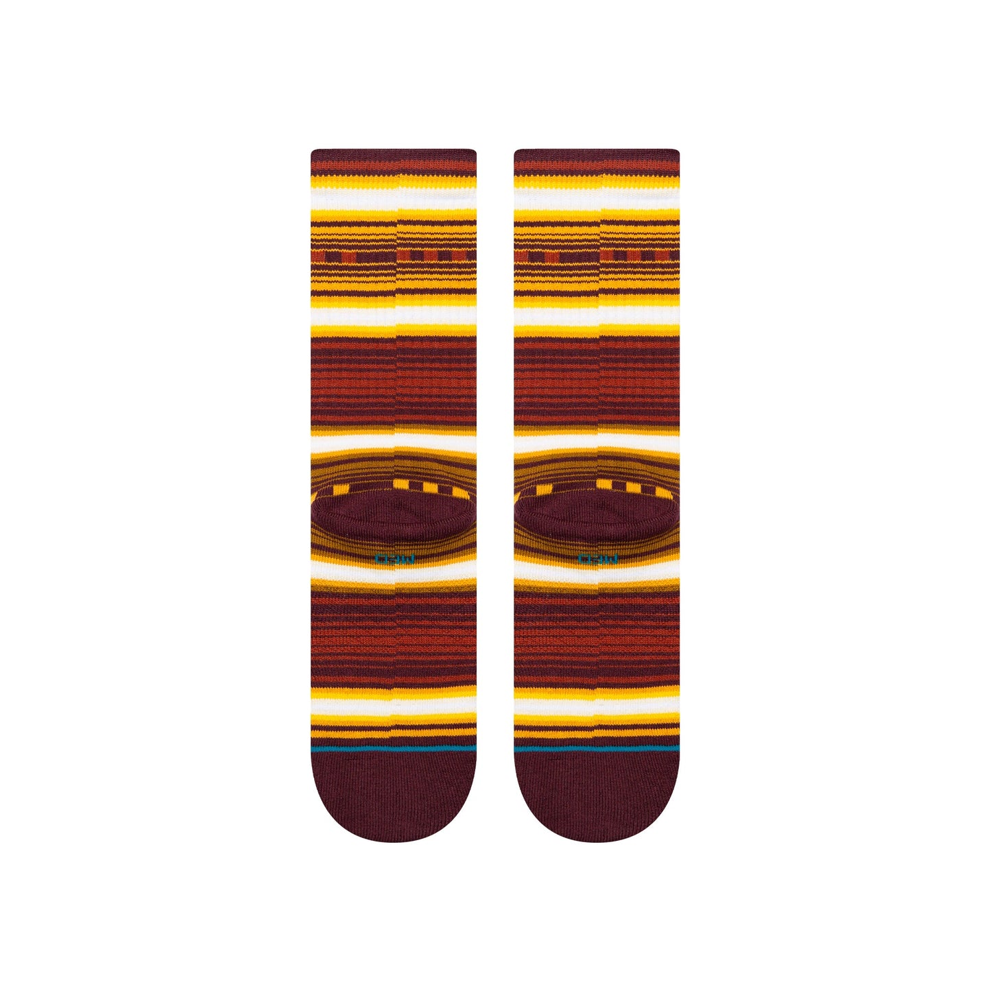 Stance Windy Pine Crew Socken Rostrot