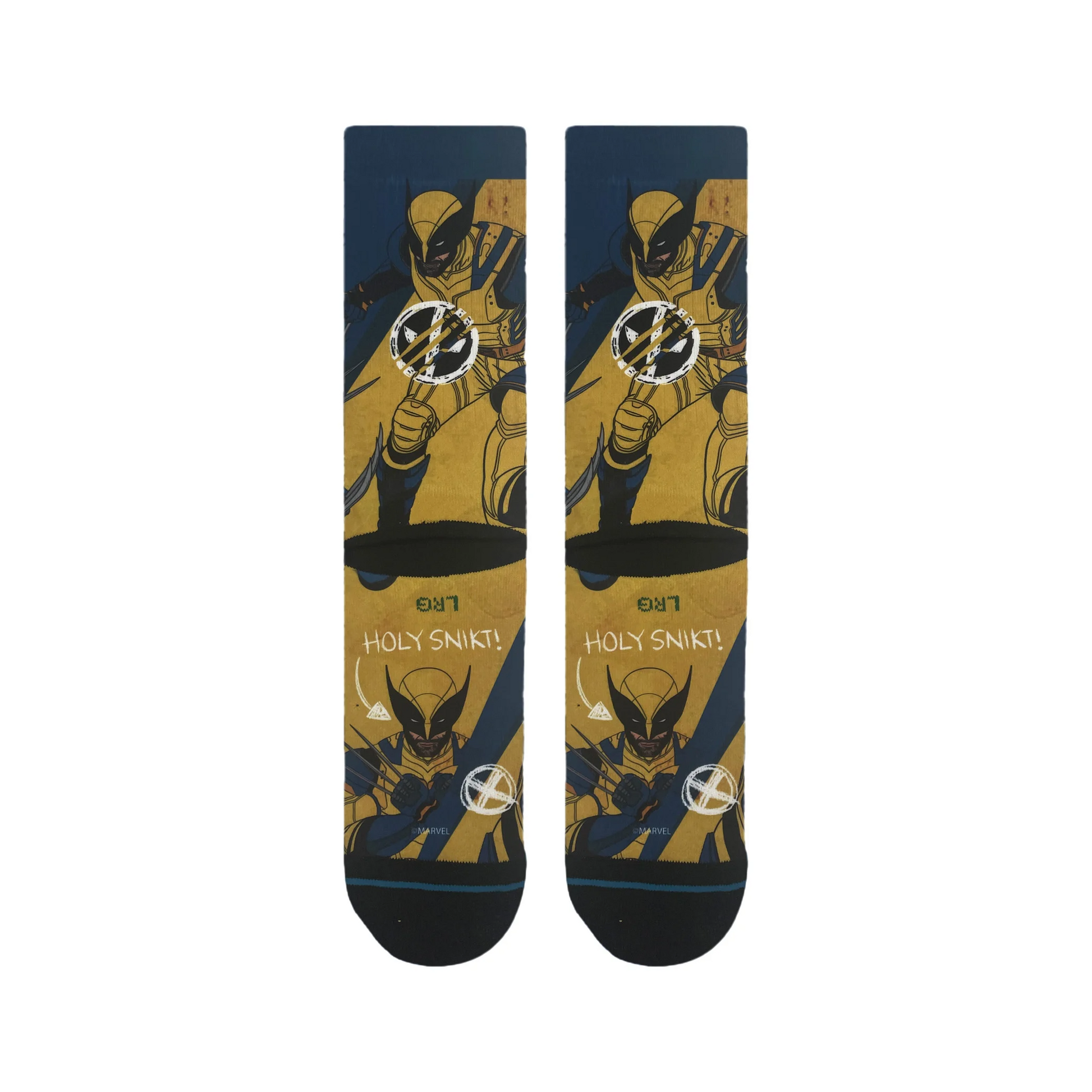 Stance Wolverine Crew Socken Gelb